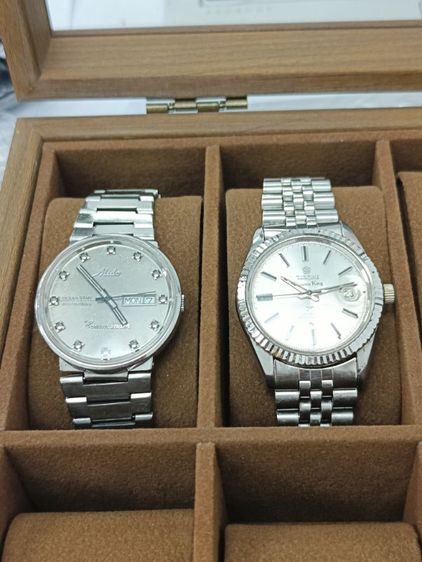 Titoni Cosmo King 25 Jewels Rotomatic ซึ่งเป็นนาฬิกาวินเทจสไตล์คลาสสิก สัญชาติสวิส (Swiss Made)เหมือนRolex Datejust รูปที่ 7