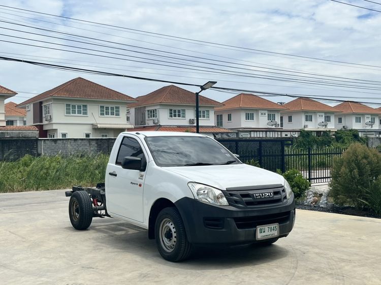 Isuzu D-MAX 2012 2.5 EX Pickup ดีเซล ไม่ติดแก๊ส เกียร์ธรรมดา ขาว รูปที่ 3