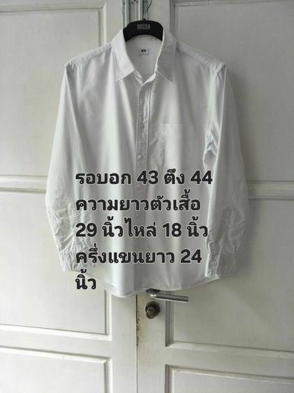 อื่นๆ L เสื้อเชิ้ตแขนยาวสีขาว