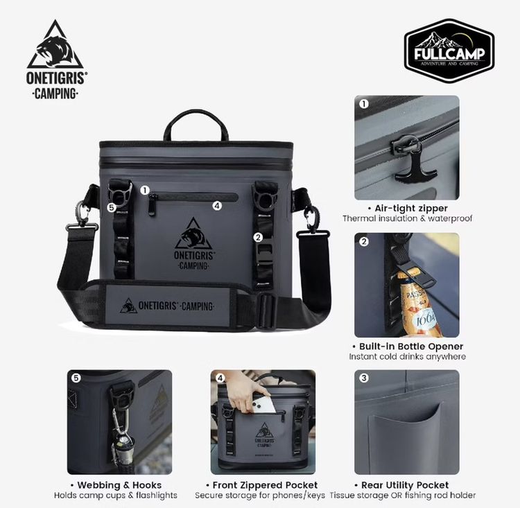 OneTigris Camping Coller Bag 14L รูปที่ 5