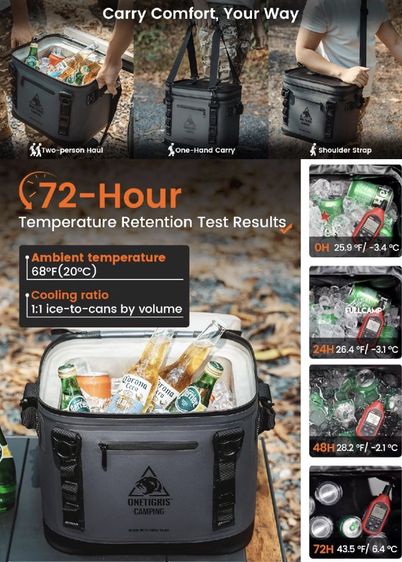 OneTigris Camping Coller Bag 14L รูปที่ 6