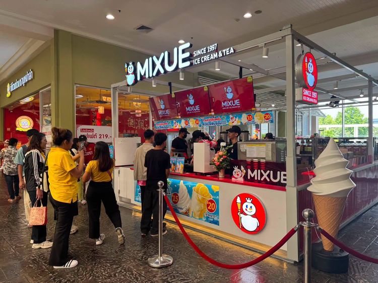เซ้งร้าน MIXUE สาขา Market Village Hua Hin