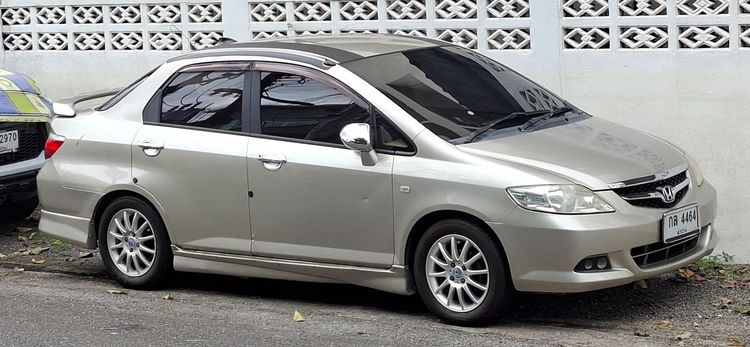 Honda City 2008 1.5 E i-DSi Sedan เบนซิน ไม่ติดแก๊ส เกียร์ธรรมดา บรอนซ์ทอง