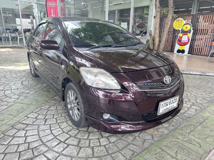 Toyota Vios 2012 1.5 E Sedan เบนซิน ไม่ติดแก๊ส เกียร์อัตโนมัติ แดง รูปที่ 3