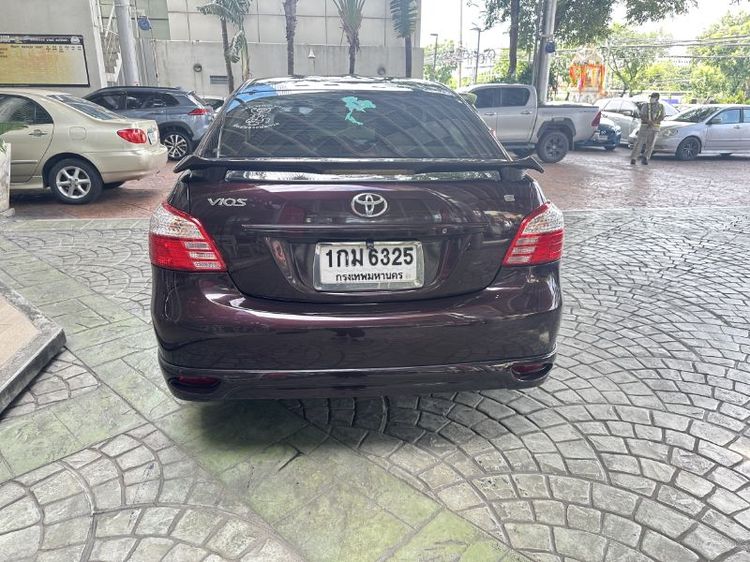 Toyota Vios 2012 1.5 E Sedan เบนซิน ไม่ติดแก๊ส เกียร์อัตโนมัติ แดง รูปที่ 4