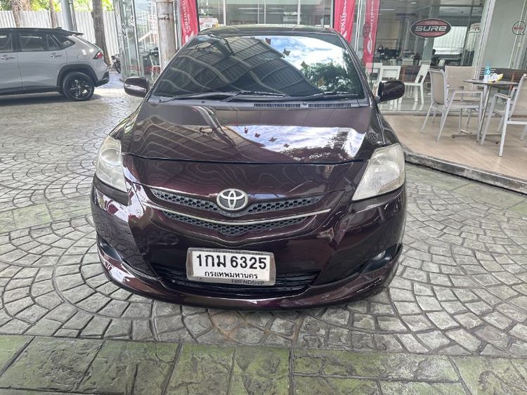 Toyota Vios 2012 1.5 E Sedan เบนซิน ไม่ติดแก๊ส เกียร์อัตโนมัติ แดง รูปที่ 2