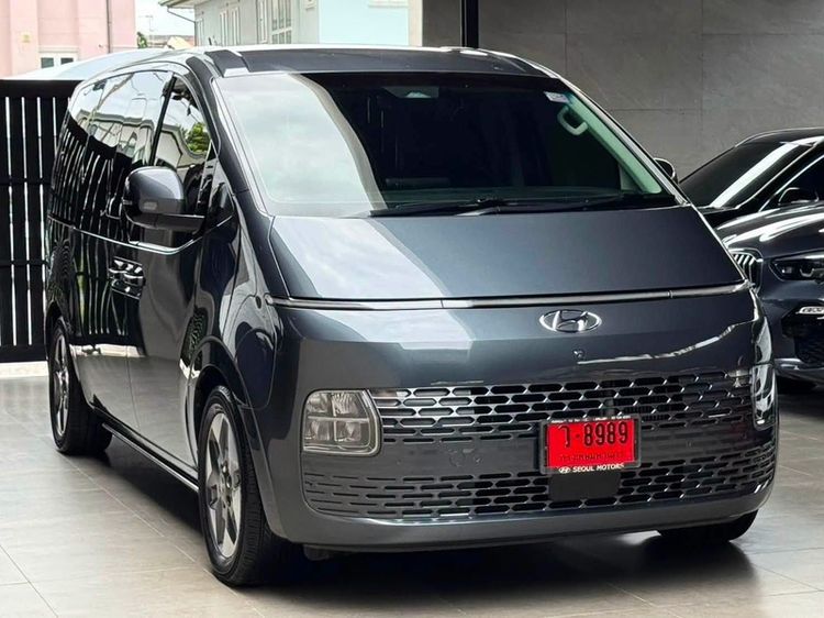 Hyundai Staria 2021 2.2 SEL Van ดีเซล ไม่ติดแก๊ส เกียร์อัตโนมัติ เทา รูปที่ 2