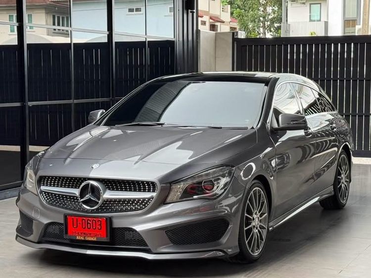 Mercedes-Benz CLA-Class 2016 CLA250 AMG Sedan เบนซิน ไม่ติดแก๊ส เกียร์อัตโนมัติ เทา