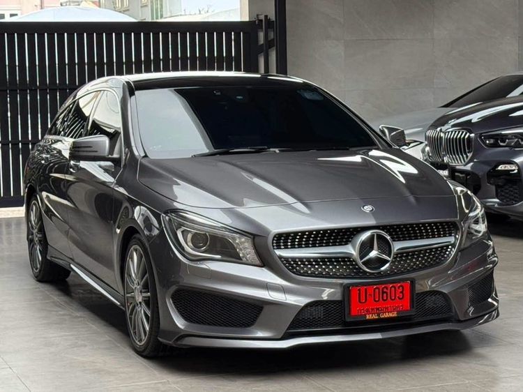 Mercedes-Benz CLA-Class 2016 CLA250 AMG Sedan เบนซิน ไม่ติดแก๊ส เกียร์อัตโนมัติ เทา รูปที่ 2