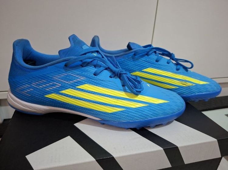 รองเท้าฟุตบอลร้อยปุ่ม F50 LEAGUE Turf  สีน้ำเงิน 270 cm.
