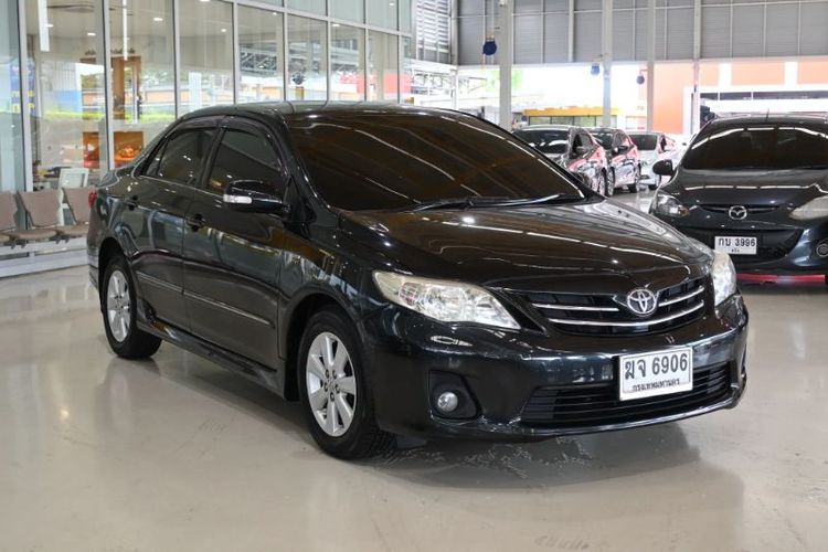 Toyota Altis 2012 1.6 E Sedan เบนซิน ไม่ติดแก๊ส เกียร์อัตโนมัติ ดำ รูปที่ 3