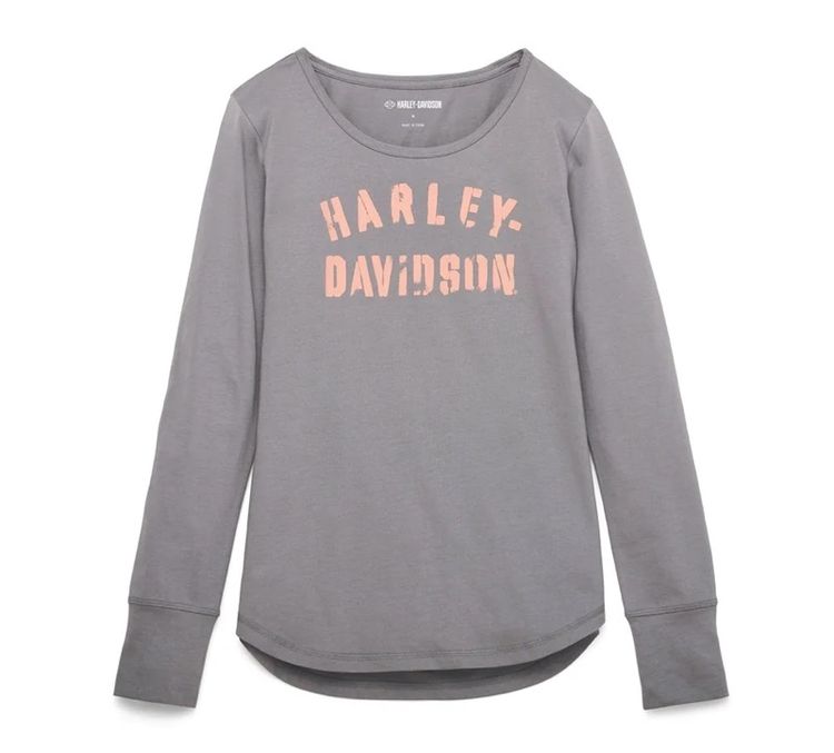 อื่นๆ เสื้อเชิ้ตและเสื้อผู้หญิง S เทา แขนยาว เสื้อผู้หญิง harley