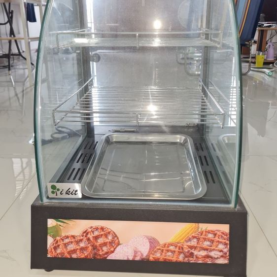 อื่นๆ ขายตู้โชว์อุ่นอาหาร 2 ชั้น Food Display Warmer รุ่น FW-2P-1B สีดำ ราคา 2,490 บาท