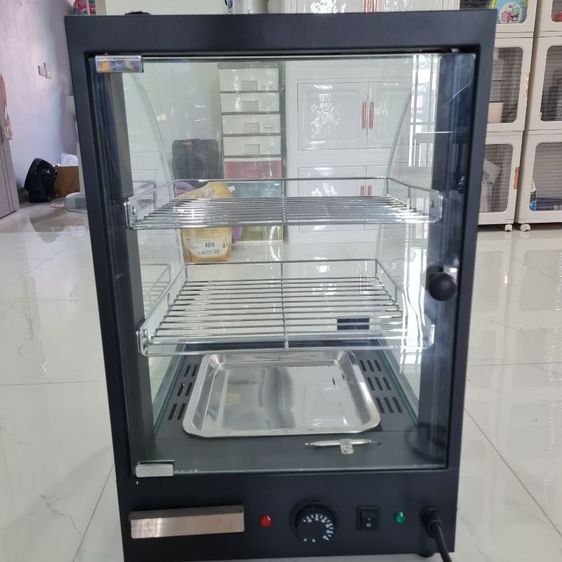 ขายตู้โชว์อุ่นอาหาร 2 ชั้น Food Display Warmer รุ่น FW-2P-1B สีดำ ราคา 2,490 บาท รูปที่ 4