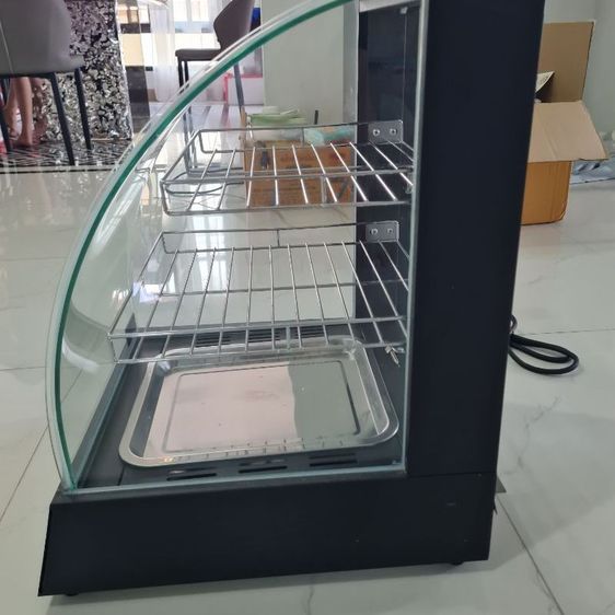 ขายตู้โชว์อุ่นอาหาร 2 ชั้น Food Display Warmer รุ่น FW-2P-1B สีดำ ราคา 2,490 บาท รูปที่ 3