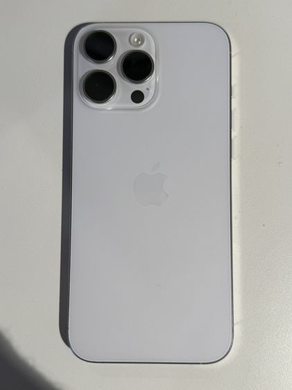 iphone16pro max 256gb เครื่องศูนย์ไทย สีขาว สภาพใหม่ สุขภาพแบตเตอรี่92เปอร์เซ็นต์
