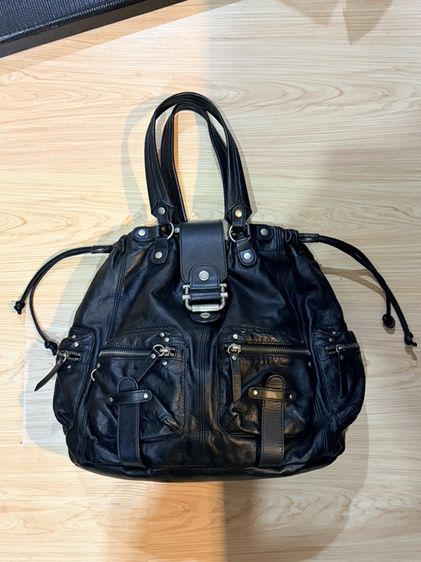 Calvin Klein Jeans (CKJ) Leather Pocket Shoulder Bag ของแท้ 100%