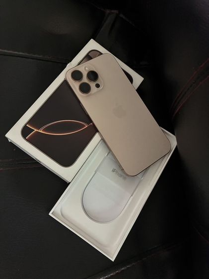 512 GB iPhone16promax 512gb สีทะเลทราย ประกันเหลือ