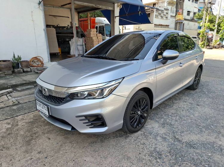 รถ Honda City 1.0 SV สี บรอนซ์เงิน