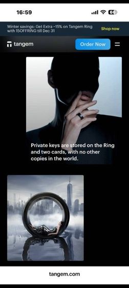 TANGEM RING_เก็บบิตคอยและคริปโต_ขายถูก_ของแท้100% รูปที่ 8