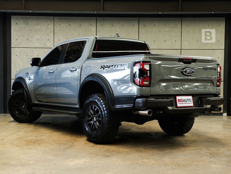 Ford Ranger 2024 Raptor 3.0 4WD Pickup เบนซิน ไม่ติดแก๊ส เกียร์อัตโนมัติ เทา รูปที่ 4