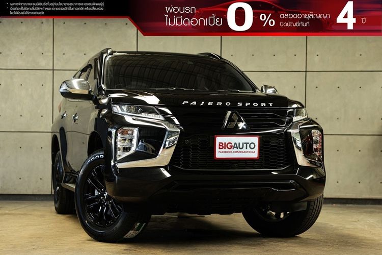 Mitsubishi Pajero Sport 2022 2.4  GT Premium Elite Edition  2WD Utility-car ดีเซล ไม่ติดแก๊ส เกียร์อัตโนมัติ ดำ