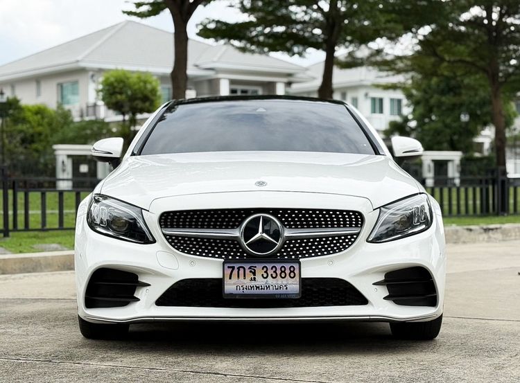 Mercedes-Benz C-Class 2020 C200 Sedan เบนซิน ไม่ติดแก๊ส เกียร์อัตโนมัติ ขาว รูปที่ 2