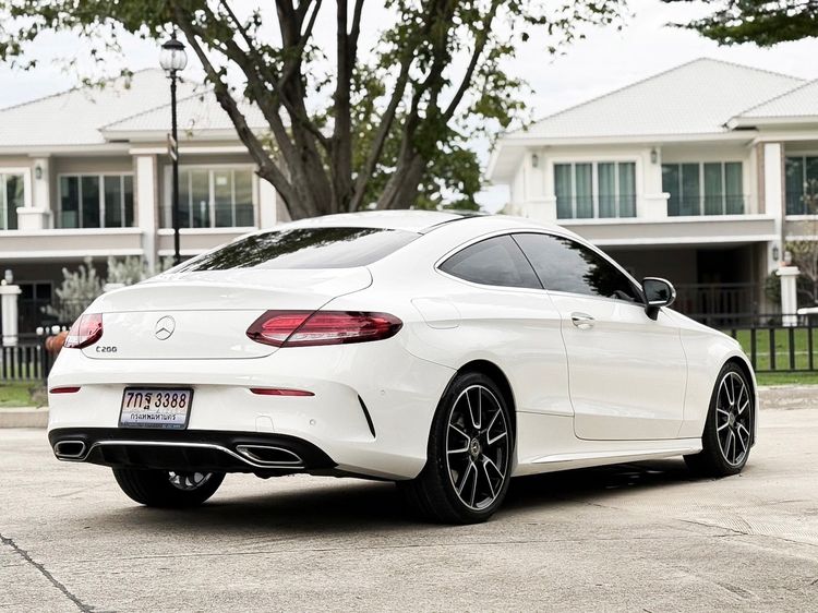 Mercedes-Benz C-Class 2020 C200 Sedan เบนซิน ไม่ติดแก๊ส เกียร์อัตโนมัติ ขาว รูปที่ 4