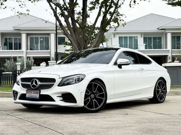 Mercedes-Benz C-Class 2020 C200 Sedan เบนซิน ไม่ติดแก๊ส เกียร์อัตโนมัติ ขาว