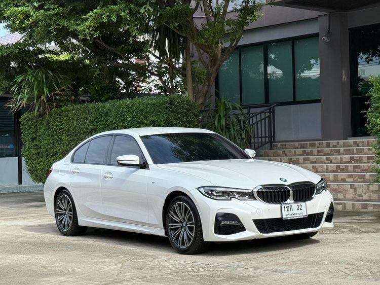 BMW Series 3 2021 320d Sedan ดีเซล ไม่ติดแก๊ส เกียร์อัตโนมัติ ขาว