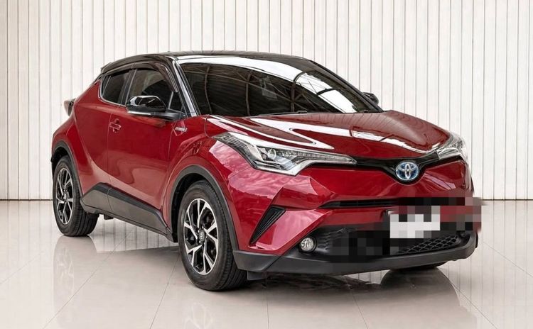 Toyota C-HR 2020 1.8 HV Hi Utility-car ปลั๊กอินไฮบริด (PHEV) ไม่ติดแก๊ส เกียร์อัตโนมัติ ขาว