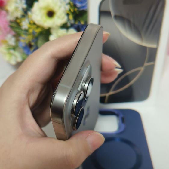 iPhone 16 Pro แบตสุขภาพดี 92% ไร้รอย สภาพนางฟ้าใหม่กิ๊ก อุปกรณ์ครบกล่อง แถมชาร์จ รูปที่ 4