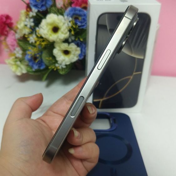 iPhone 16 Pro แบตสุขภาพดี 92% ไร้รอย สภาพนางฟ้าใหม่กิ๊ก อุปกรณ์ครบกล่อง แถมชาร์จ รูปที่ 6