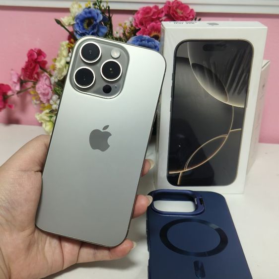 iPhone 16 Pro แบตสุขภาพดี 92% ไร้รอย สภาพนางฟ้าใหม่กิ๊ก อุปกรณ์ครบกล่อง แถมชาร์จ รูปที่ 8