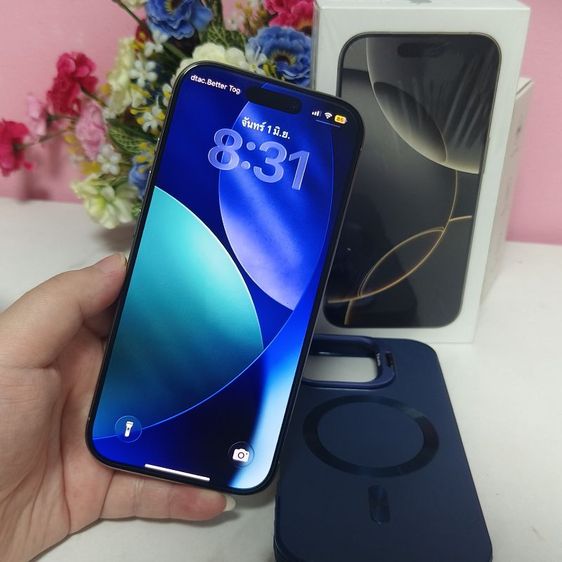 iPhone 16 Pro แบตสุขภาพดี 92% ไร้รอย สภาพนางฟ้าใหม่กิ๊ก อุปกรณ์ครบกล่อง แถมชาร์จ รูปที่ 7
