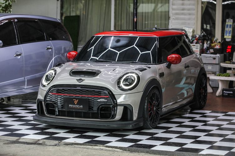 MINI JCW Duell AG Performance F56 2LCI 2023 Rooftop Grey  มือเดียว รถศูนย์ Millennium Rare Item แต่ง Duell AG + Performance เต็มคัน 