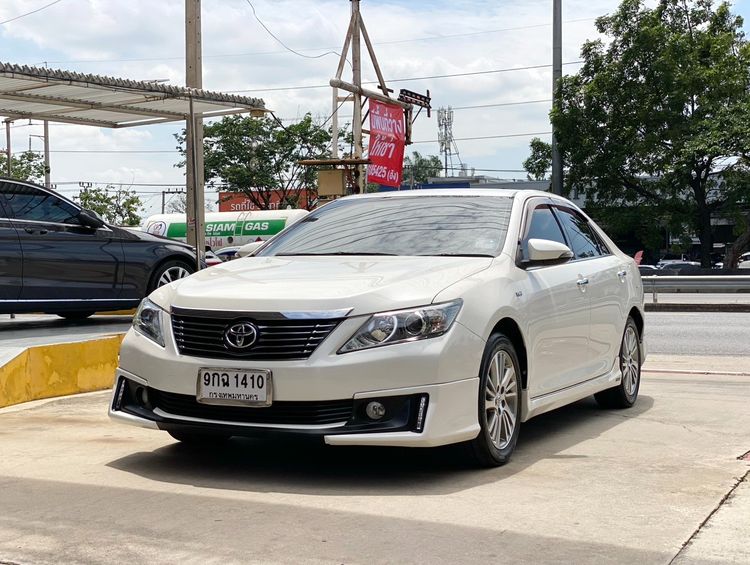 Toyota Camry 2014 2.0 G Extremo Sedan เบนซิน ไม่ติดแก๊ส เกียร์อัตโนมัติ ขาว รูปที่ 4