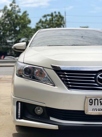 Toyota Camry 2014 2.0 G Extremo Sedan เบนซิน ไม่ติดแก๊ส เกียร์อัตโนมัติ ขาว รูปที่ 3