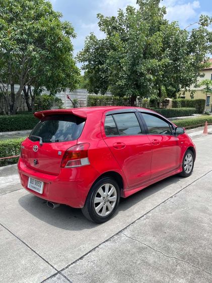 Toyota Yaris 2009 1.5 E Sedan เบนซิน ไม่ติดแก๊ส เกียร์อัตโนมัติ แดง