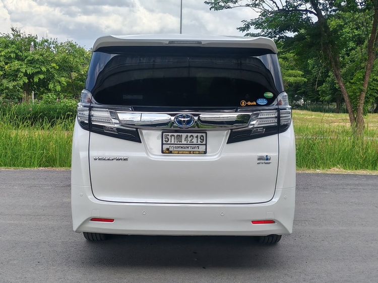 Toyota Vellfire 2015 2.5 HEV E-Four Van ปลั๊กอินไฮบริด (PHEV) ไม่ติดแก๊ส เกียร์อัตโนมัติ ขาว รูปที่ 3