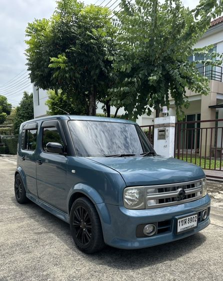รถ Nissan Cube 1.4 2003 สี น้ำเงิน