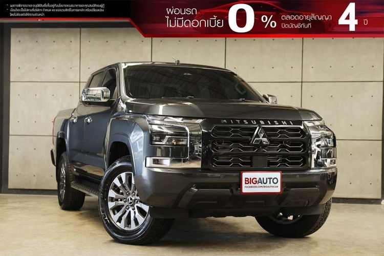 Mitsubishi Triton 2025 2.4 Plus Ultra Pickup ดีเซล ไม่ติดแก๊ส เกียร์อัตโนมัติ เทา