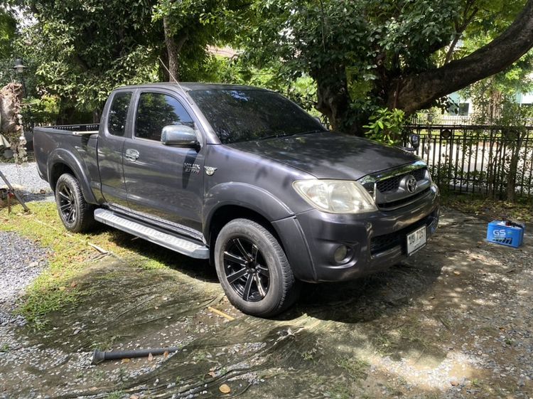 Toyota Hilux Vigo 2008 2.7 G Pickup เบนซิน ไม่ติดแก๊ส เกียร์อัตโนมัติ เทา รูปที่ 2