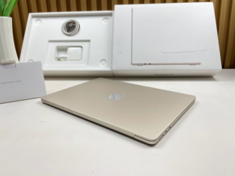 MacBook Air 13-inch M3 2024 Ram8GB SSD256GB Starlight  รูปที่ 8