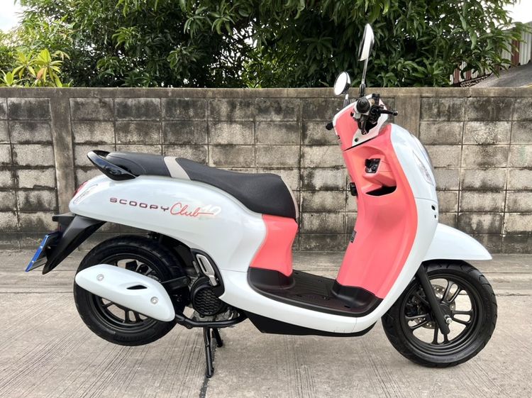 ขายHonda Scoopy Club12 กุญแจรีโมท ปี2023จดทะเบียนปี2024 รถสวย สภาพดี