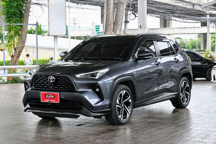 Toyota Yaris Cross 2024 1.5 HEV Premium Luxury Utility-car ไฮบริด ไม่ติดแก๊ส เกียร์อัตโนมัติ เทา