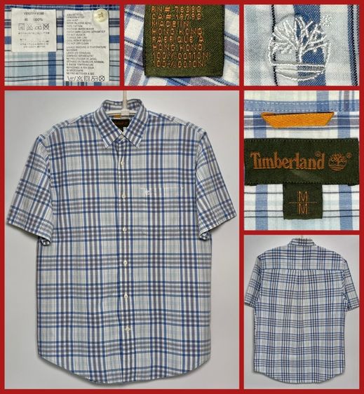 🔴เสื้อเชิ้ต Timberland ของแท้ แบบสวย สไตล์ลำลอง