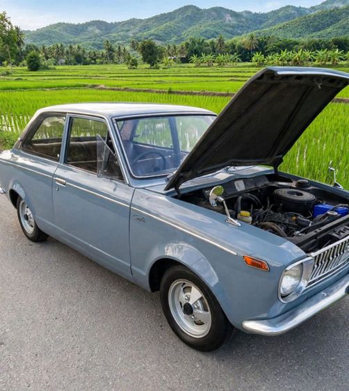 Toyota Corolla 1968 1.3 GL Sedan เบนซิน เกียร์อัตโนมัติ เทา