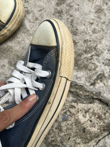 Converse made in USA 1990 Hi navy หุ้มข้อ  สีกรม รูปที่ 12