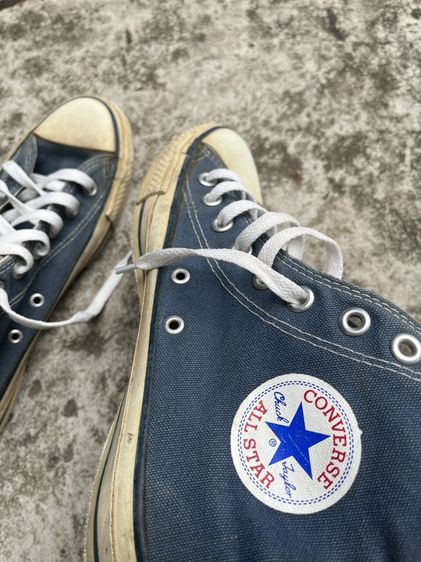 Converse made in USA 1990 Hi navy หุ้มข้อ  สีกรม รูปที่ 3